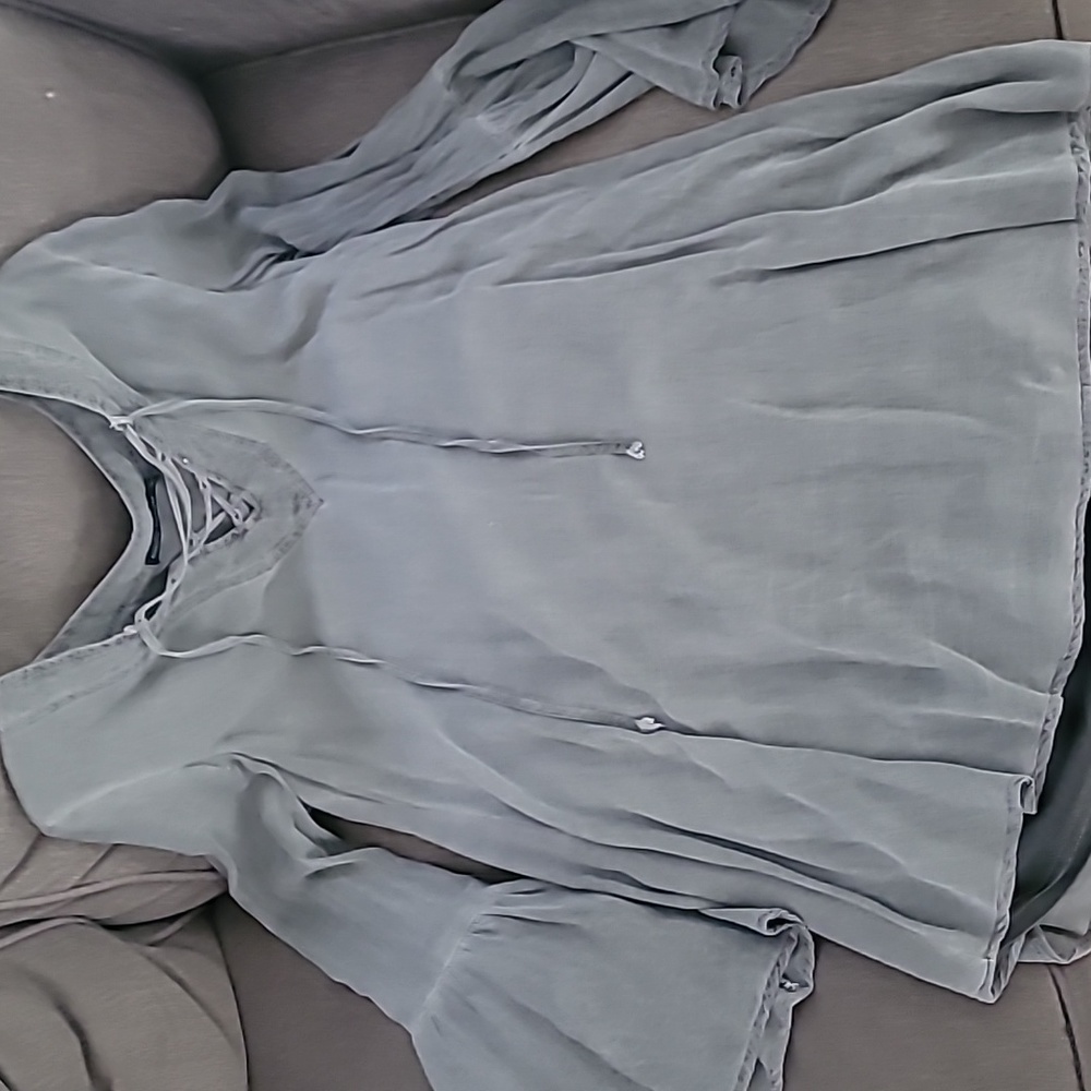 Grey mini dress